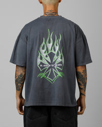 Loiter Iron Wrath T-Shirt Washed Charcoal