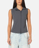 XXIII Women's Asymmetric Zip Top Grey