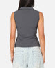 XXIII Women's Asymmetric Zip Top Grey