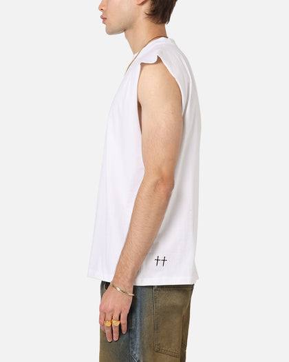 Saint Morta The Return Oversized Muscle T-Shirt White