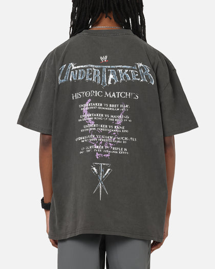 Culture Kings X WWE The Undertaker Summer Slam Heavy T-Shirt Black Wash