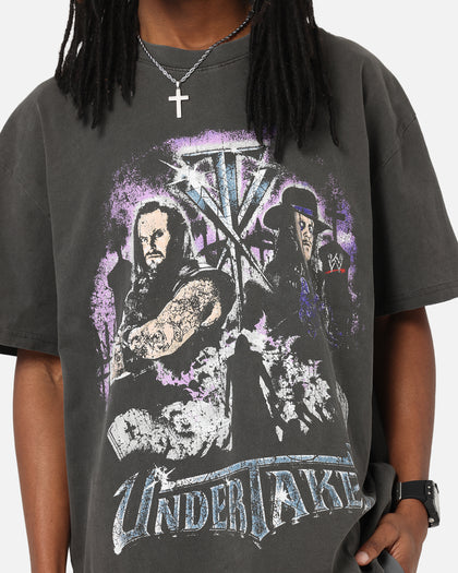 Culture Kings X WWE The Undertaker Summer Slam Heavy T-Shirt Black Wash