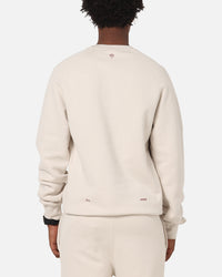 Nike Nocta Fleece Crewneck Lt Orewood Brown