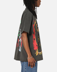 73Studio Marvel Fantastic Four Doctor Doom Heavy T-Shirt Black Wash