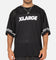 X-Large Italic Game Shirt Black