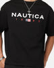 Nautica Letter Logo T-Shirt Black
