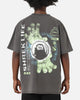 73Studio X Shrek Rave Heavy T-Shirt Black Wash