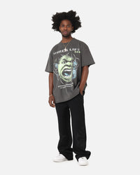 73Studio X Shrek Rave Heavy T-Shirt Black Wash