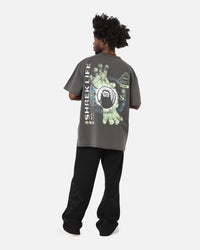 73Studio X Shrek Rave Heavy T-Shirt Black Wash