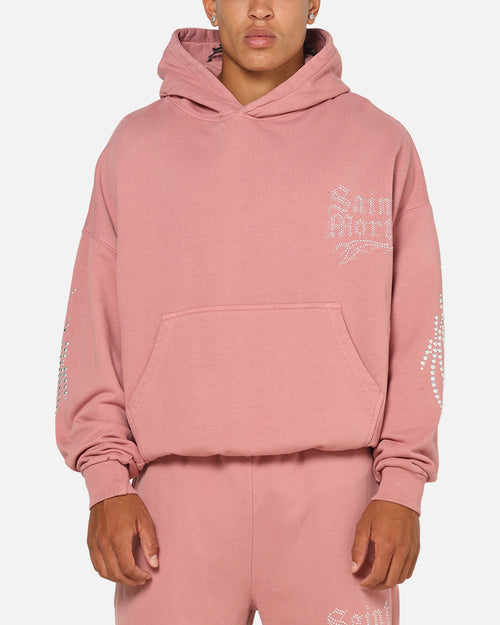 Saint Morta Sanctified Hoodie Dusty Pink