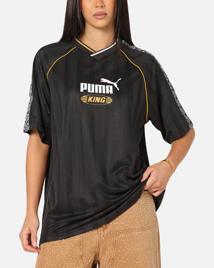 Puma King Relaxed Football Jersey Black