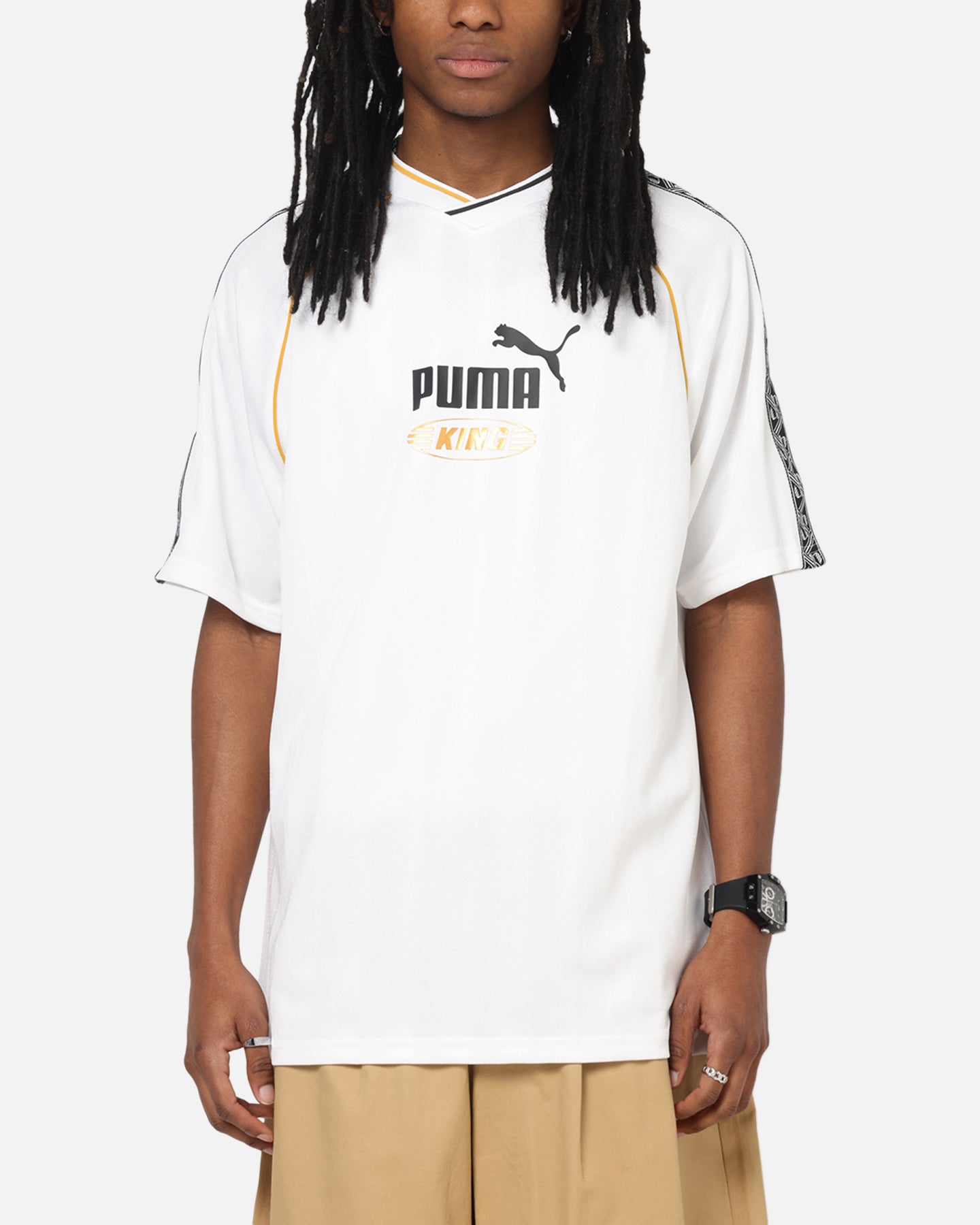 Puma King Relaxed Football Jersey White | Culture Kings