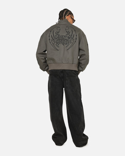 Saint Morta Crested Wing Jacket Aged Grey
