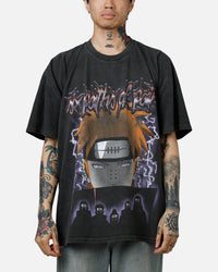 73Studio X Naruto Six Paths Of Pain Heavyweight T-Shirt Black Wash