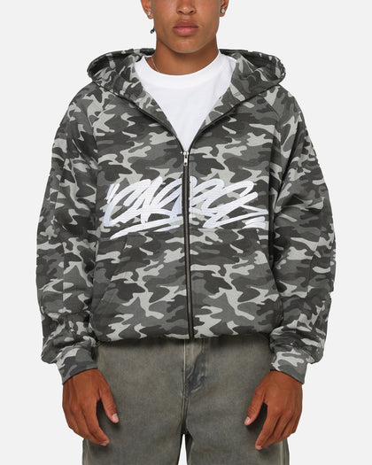 Carre Grit Hoodie Black Camo