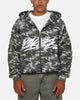 Carre Grit Hoodie Black Camo