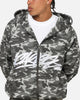 Carre Grit Hoodie Black Camo