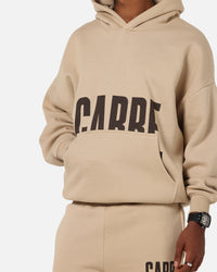 Carre Premium Essentials Hoodie Light Brown
