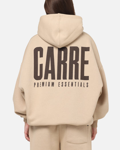 Carre Premium Essentials Hoodie Light Brown