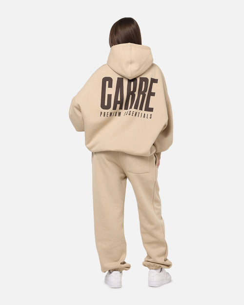 Carre Premium Essentials Hoodie Light Brown