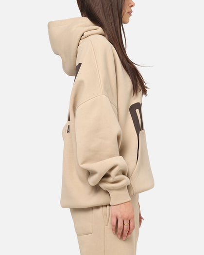 Carre Premium Essentials Hoodie Light Brown