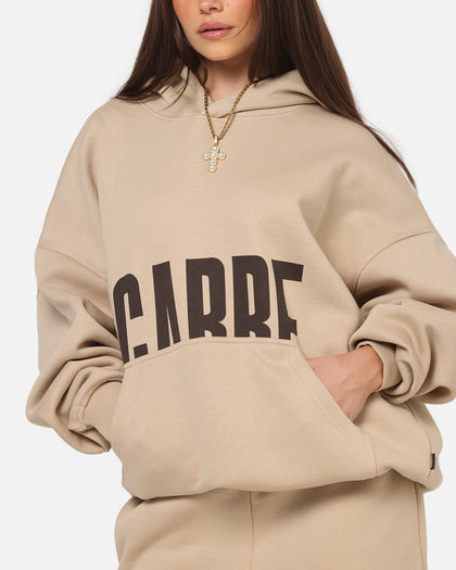 Carre Premium Essentials Hoodie Light Brown