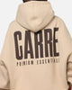Carre Premium Essentials Hoodie Light Brown