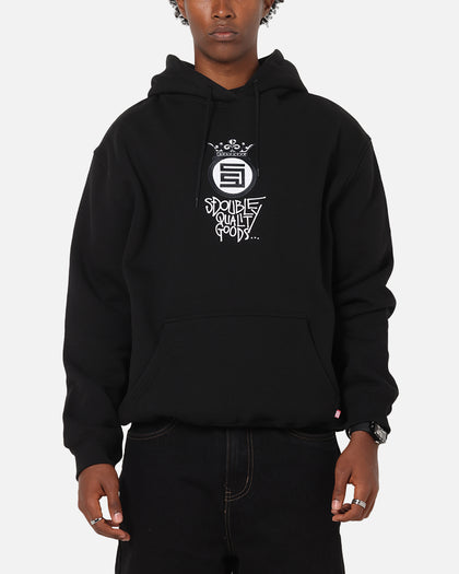 S Double Crown Dot Hoodie Black