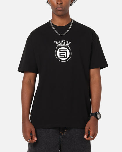 S Double Crown Dot T-Shirt Black