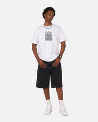 S Double Logofest T-Shirt White
