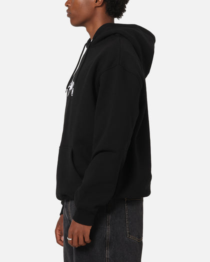 S Double Small Stock Hoodie Black