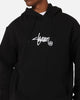 S Double Small Stock Hoodie Black