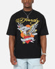 Ed Hardy Stay True Rhinestone T-Shirt Black