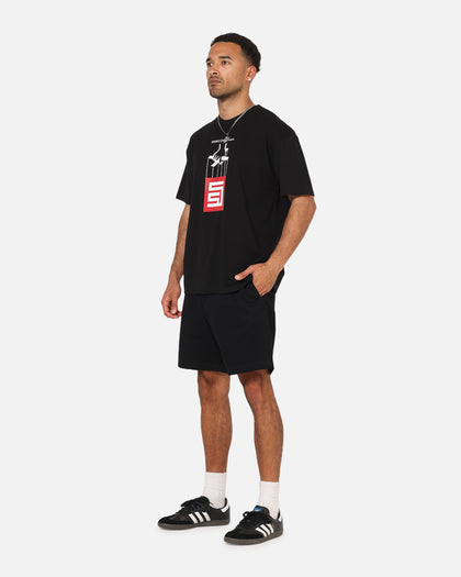 S Double Godfather T-Shirt Black