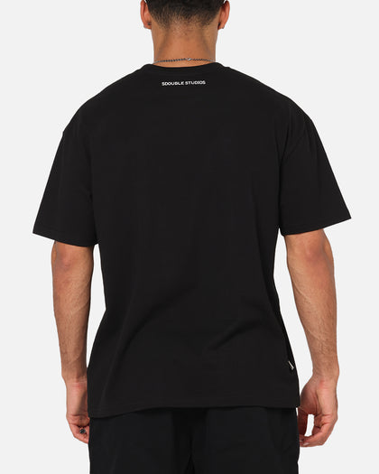 S Double Godfather T-Shirt Black