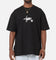 S Double Small Stock T-Shirt Black
