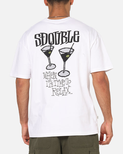 S Double Time To Relax T-Shirt White