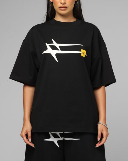 Loiter Hybrid Premium T-Shirt Black