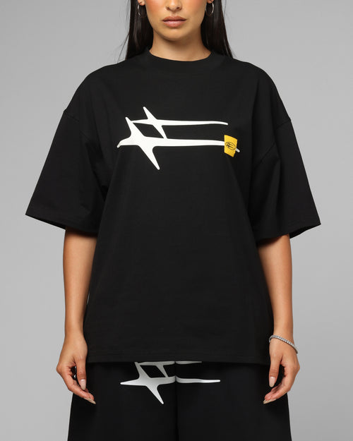 Loiter Hybrid Premium T-Shirt Black