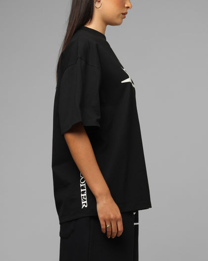 Loiter Hybrid Premium T-Shirt Black