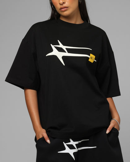 Loiter Hybrid Premium T-Shirt Black