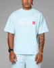 Loiter Hybrid Premium T-Shirt Light Blue