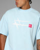 Loiter Hybrid Premium T-Shirt Light Blue