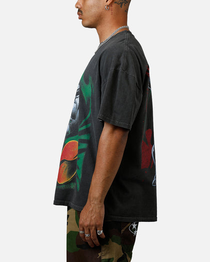 73Studio Marvel Doctor Doom Heavyweight T-Shirt Black Wash