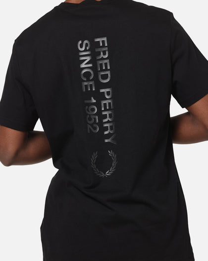 Fred Perry Bold Branding T-Shirt Black