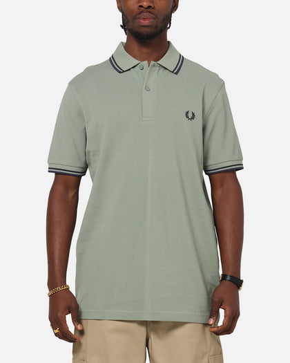 Fred Perry Twin Tipped Polo Shirt Green