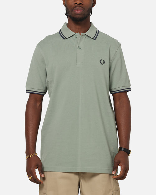 Fred Perry Twin Tipped Polo Shirt Green