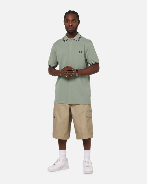 Fred Perry Twin Tipped Polo Shirt Green