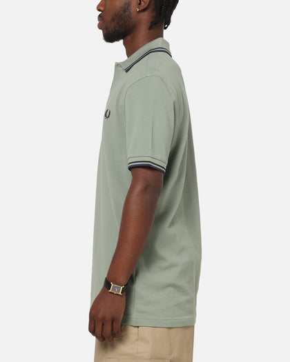 Fred Perry Twin Tipped Polo Shirt Green