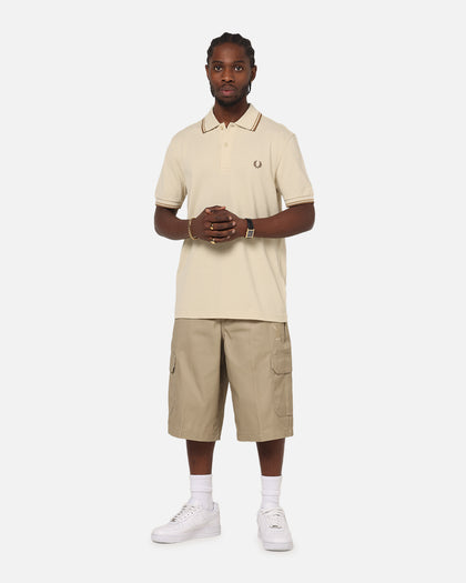 Fred Perry Twin Tipped Polo Shirt Oatmeal